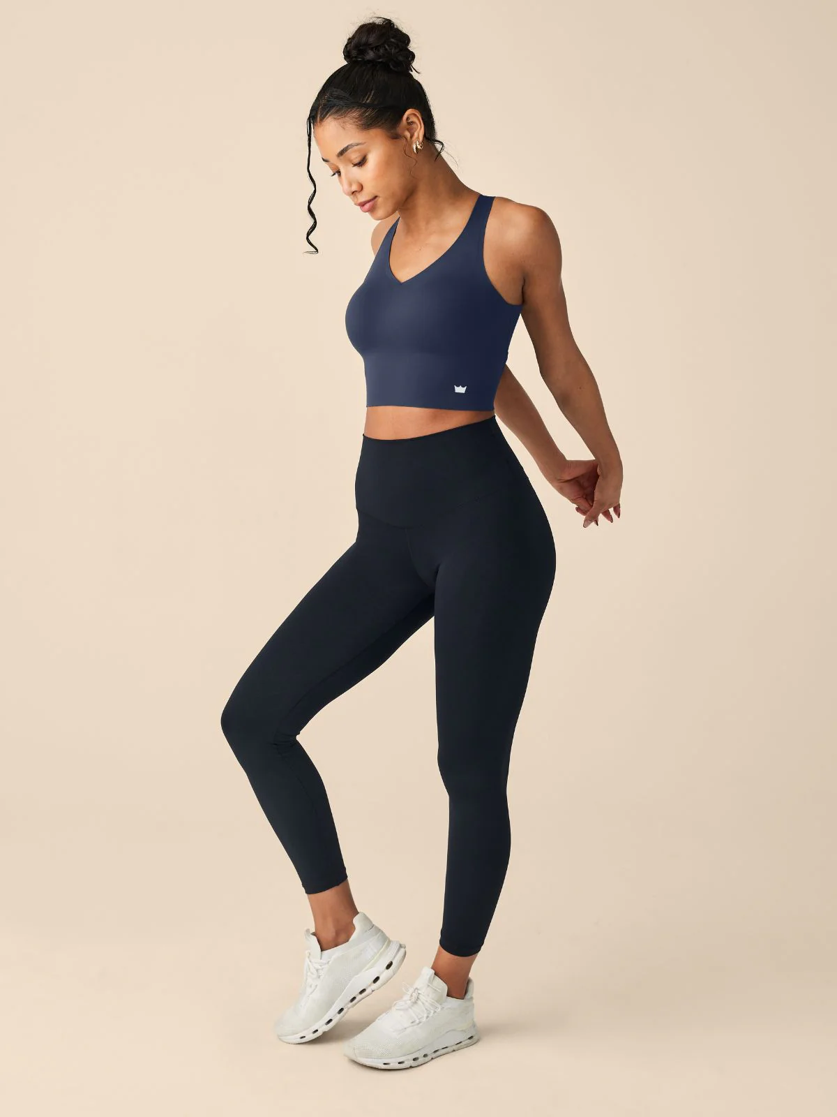 Boss Longline Bra - Bold Navy - Image 3