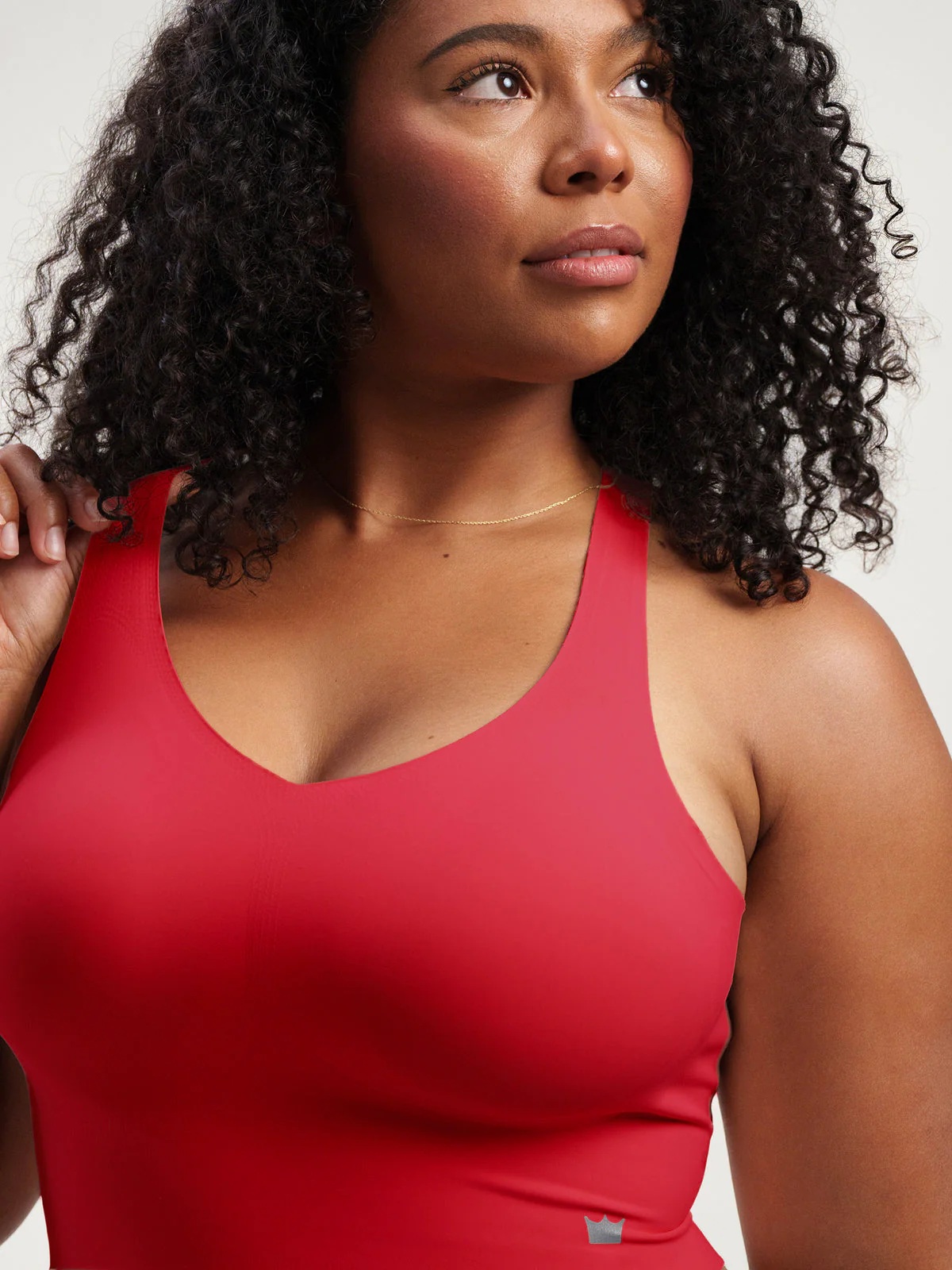 Boss Longline Bra - Cayenne - Image 3