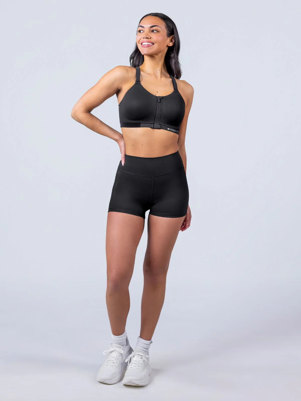 CloudNine™ High Rise Short - Black - Image 3