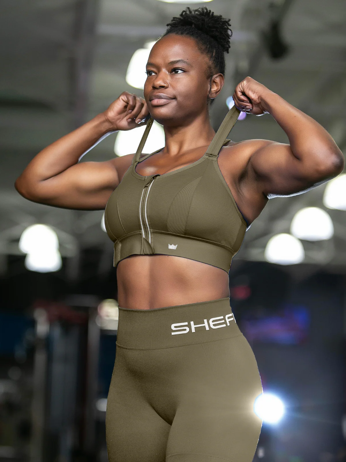 Seamless Shorts - Combat Green - Image 3