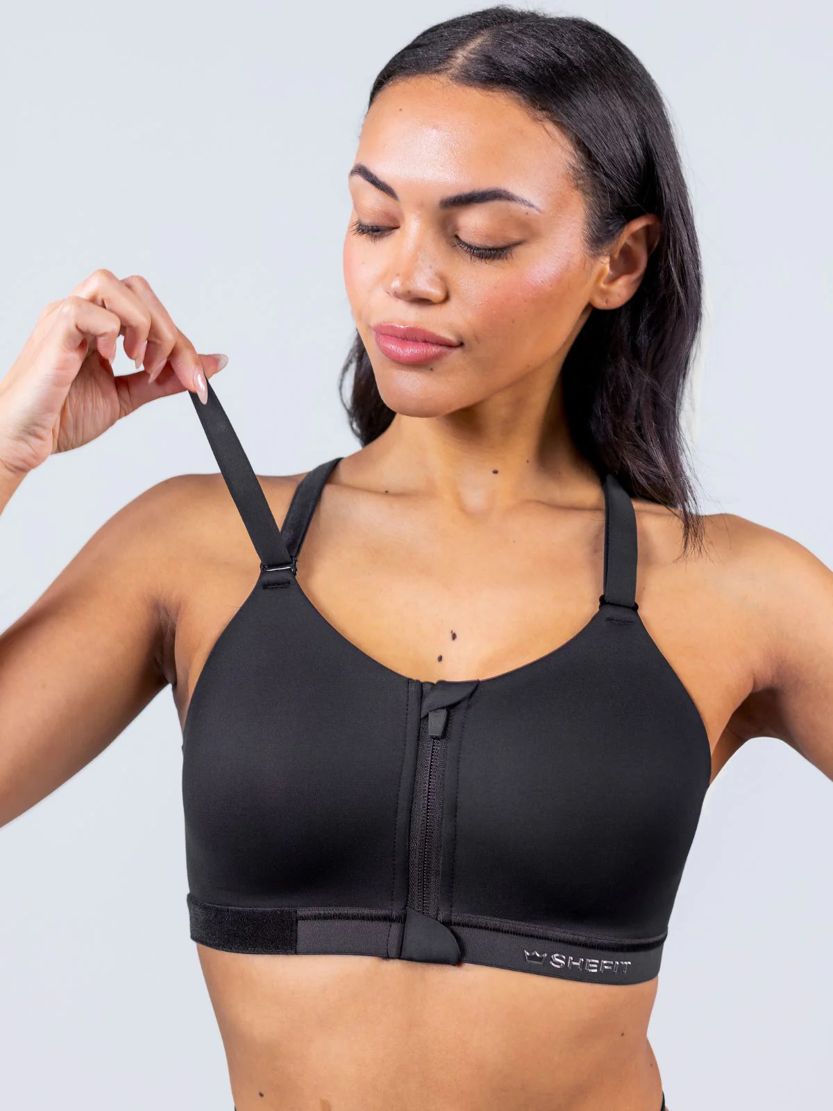 Emerge Sports Bra - Black - Image 4