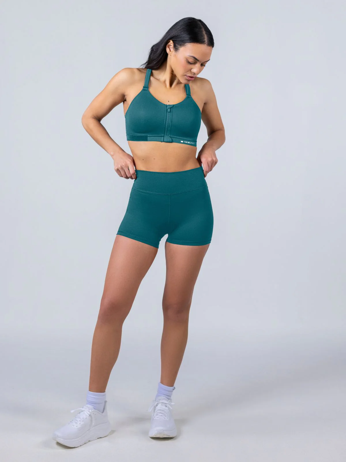 Emerge Sports Bra - Focused Teal - Image 5
