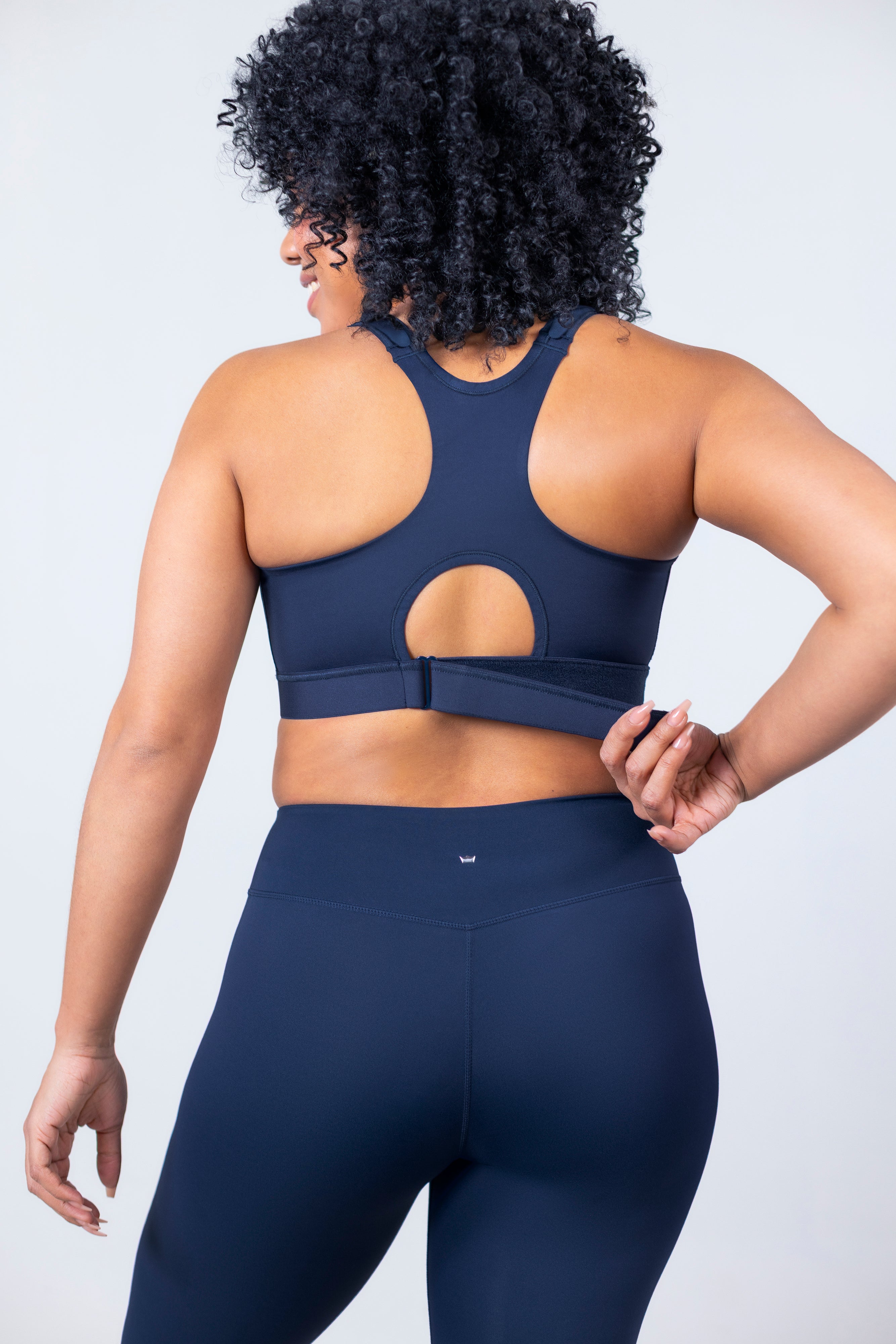 Emerge Sports Bra - Bold Navy - Image 3