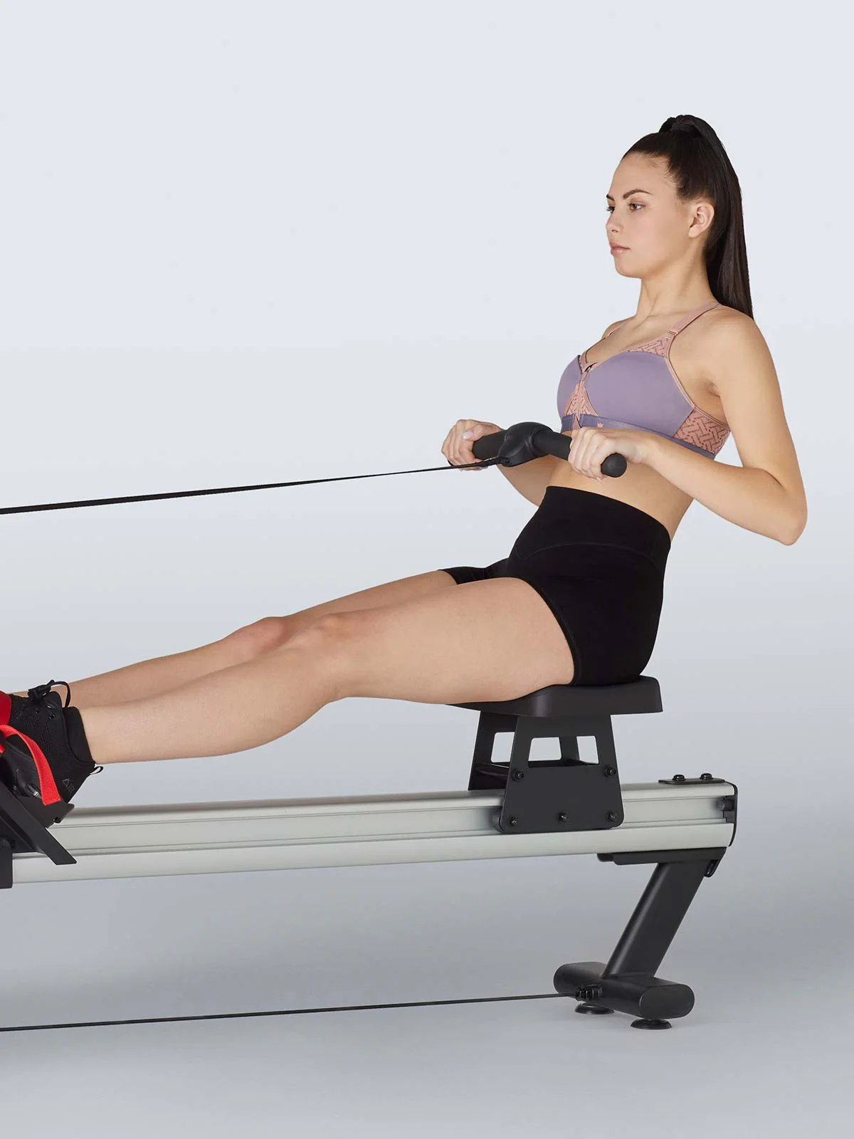 Exhilarate Sports Bra - Dusty Violet & Rose - Image 4