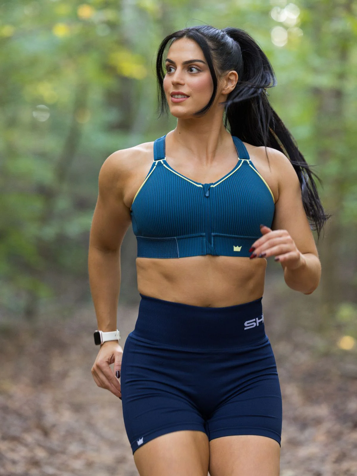 Flex Sports Bra -  Indigo Grind - Image 5