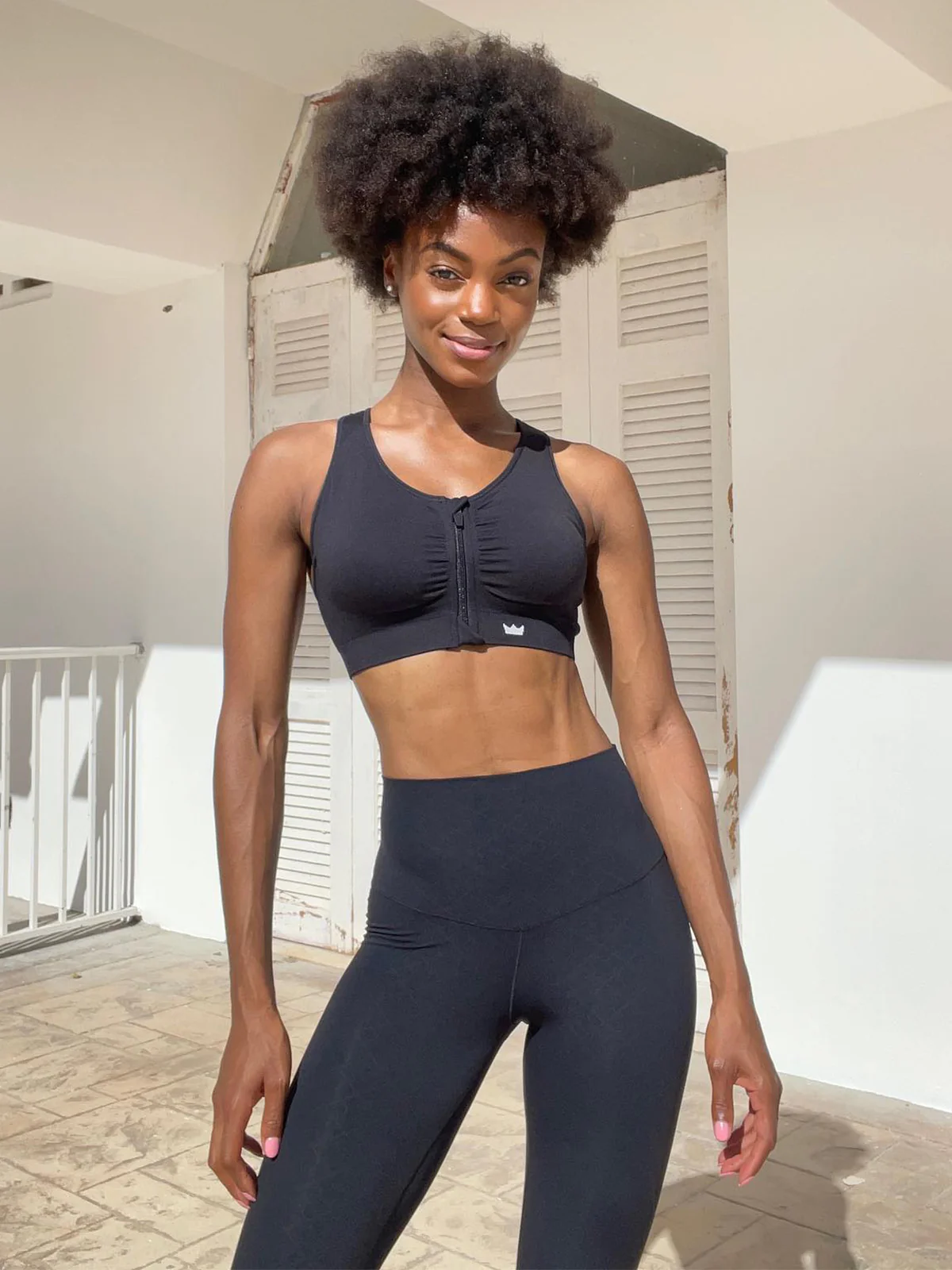 Lounge Bra - Black - Image 3