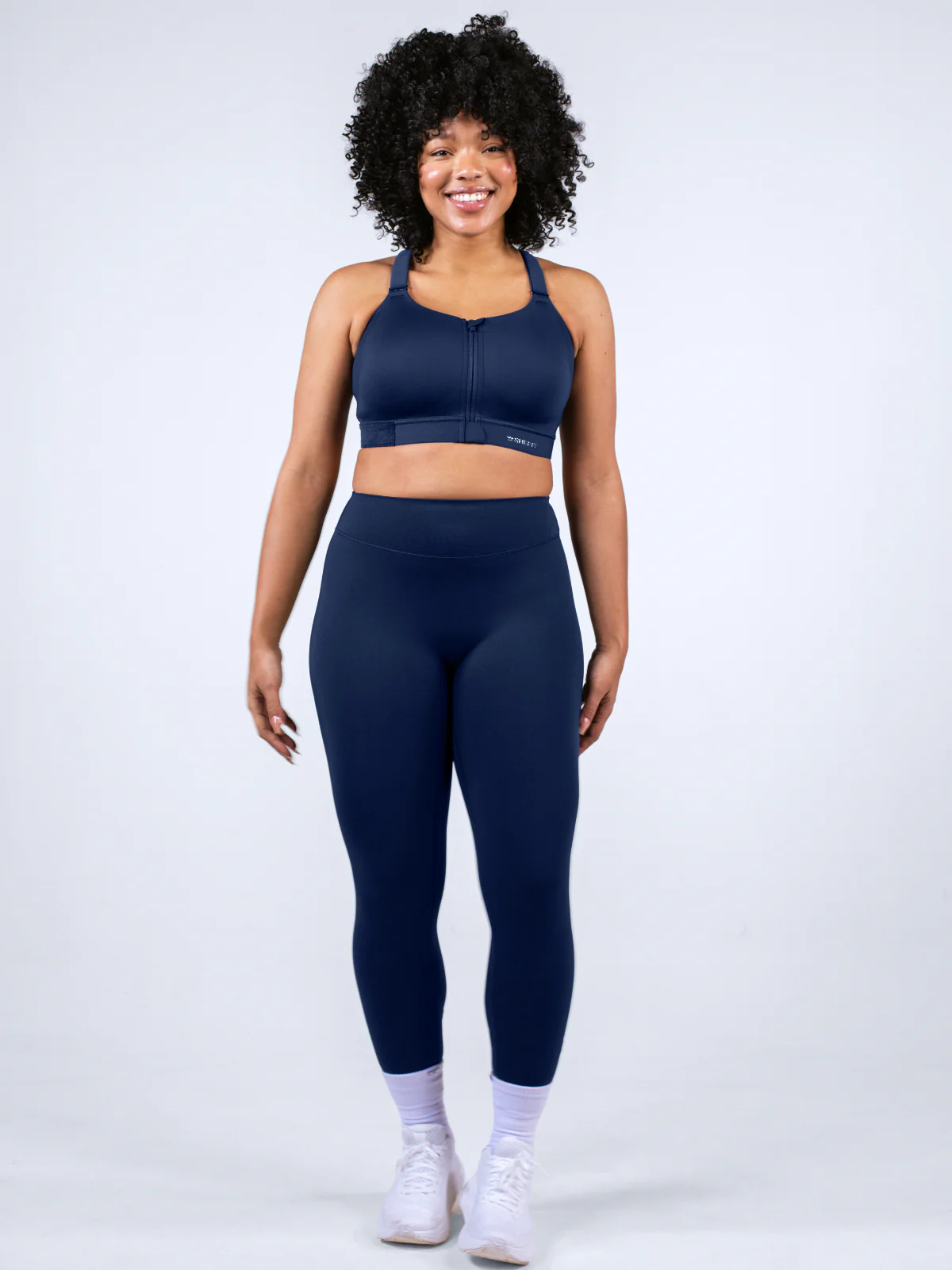 CloudNine™ No Front Seam Legging - Bold Navy - Image 3