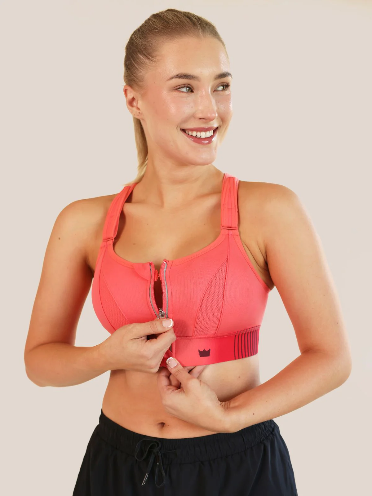 Ultimate Sports Bra - Charged Coral - Image 3